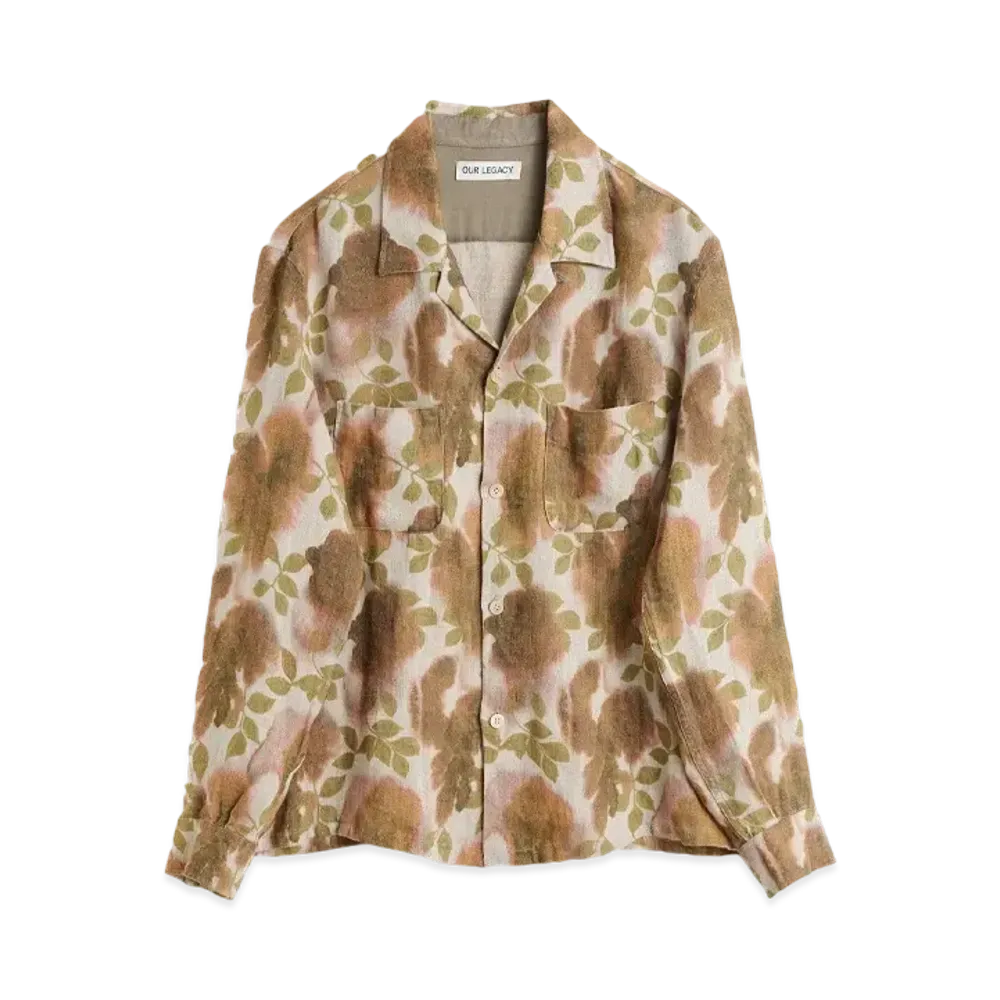 OUR LEGACY Heusen Shirt "Minuo Flower Print"
