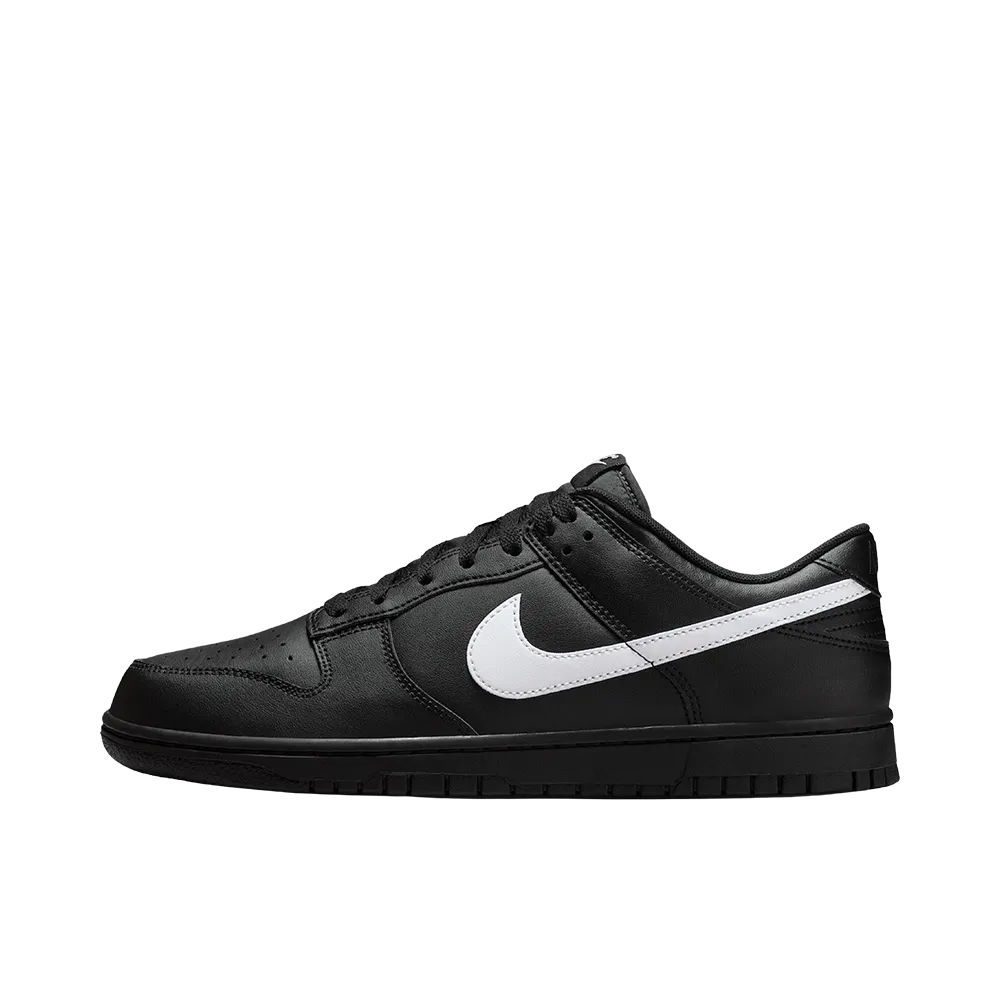 Nike Dunk Low "Black/White/Swoosh"