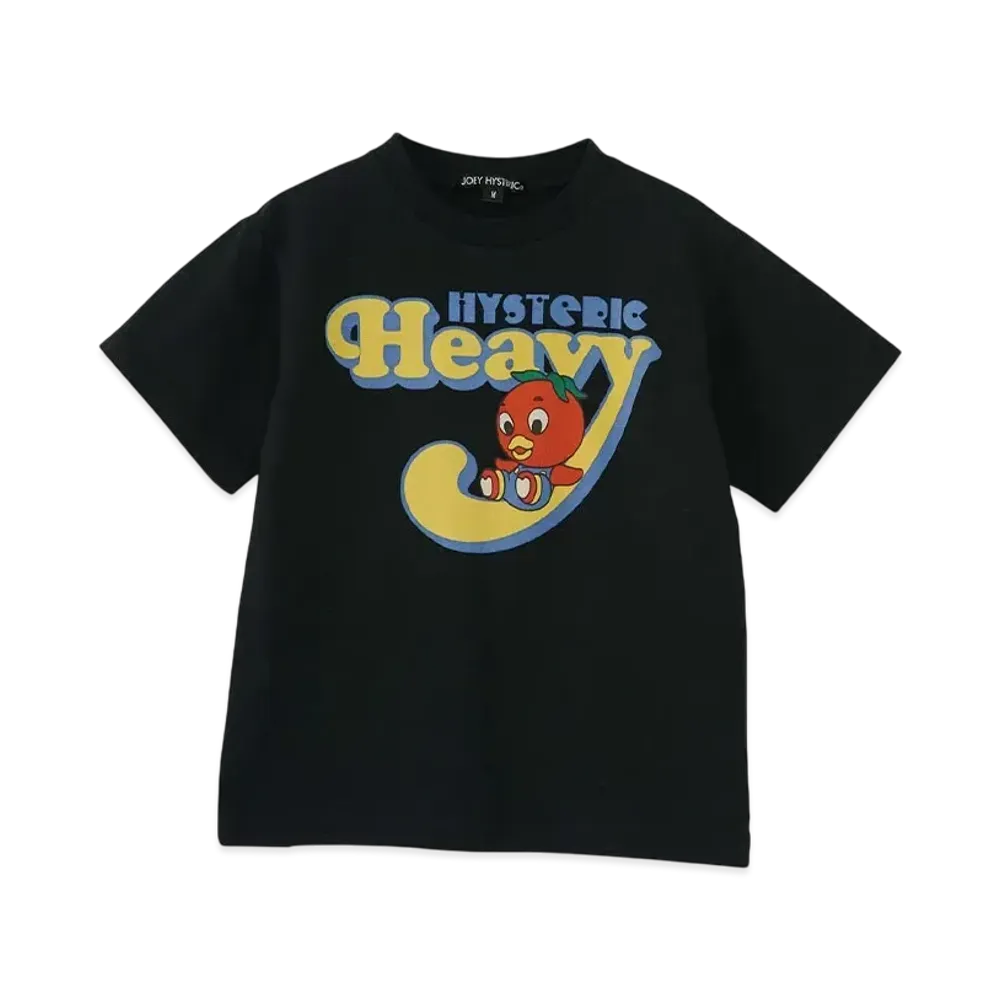 HYSTERIC GLAMOUR Kids Hysteric Heavy T-Shirt "Black"