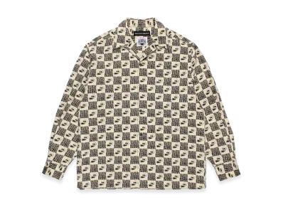 WACKO MARIA x Wolf's Head Corduroy 50'S Open Collar Shirt "One"