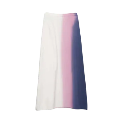 HTH tie dye long skirt "Pink"