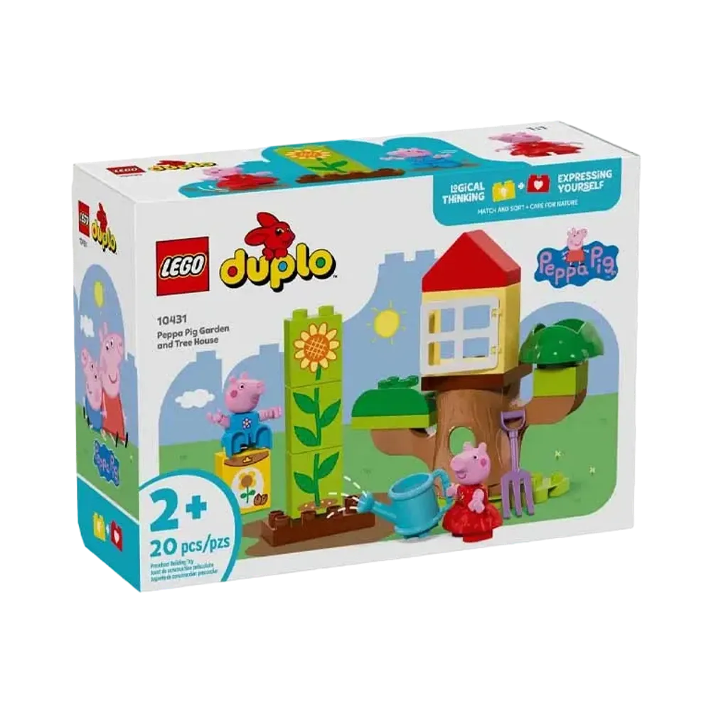 LEGO duplo "Peppa Pig Garden and Tree House" [10431]