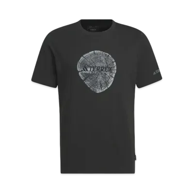 adidas Big Logo Polygiene 180 GSM Short Sleeve T-Shirt "Black"