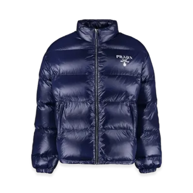PRADA Re-Nylon Padded Down Jacket "Blue"