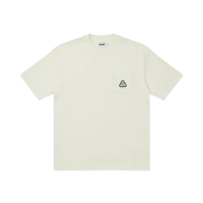 PALACE WAFFLE OVERLOCK T-SHIRT "Natural White"