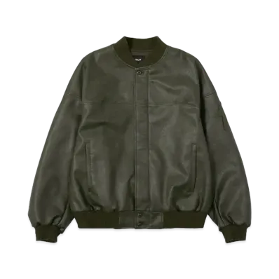 HUF Fall 24 Intergalactic Bomber Jacket "Hunter Green"