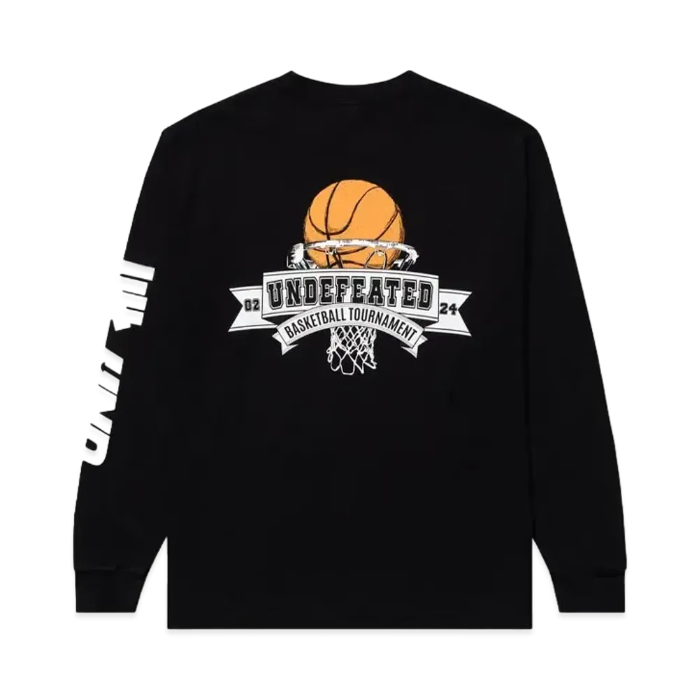 UNDEFEATED Tournament Banner L/S Tee "Black"