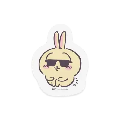 Zoff x Chiikawa 2 Cleaning Glasses Usagi Model "Yellow"
