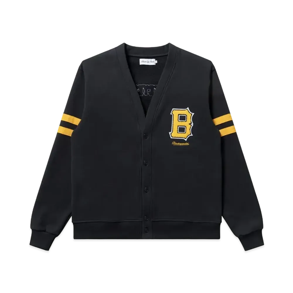 BlackEyePatch Jagged B Logo Sweat Cardigan "Black"