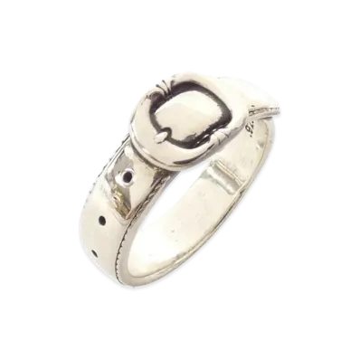 Chrome Hearts Belted Gunslinger Ring "Silver"