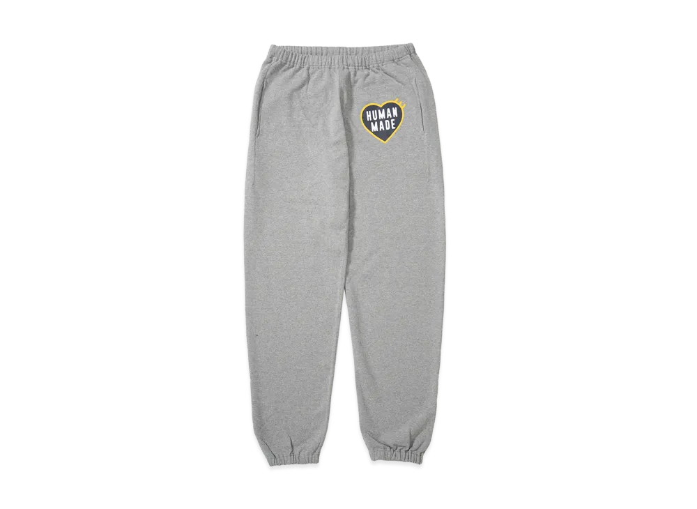 HUMAN MADE HEAVY SWEAT PANTS "Grey"
