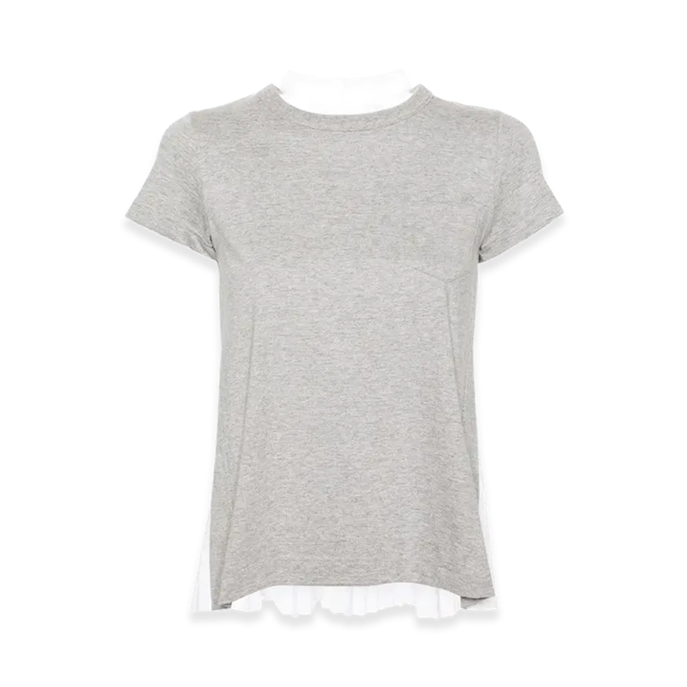 sacai Women's T-Shirts "Gray"