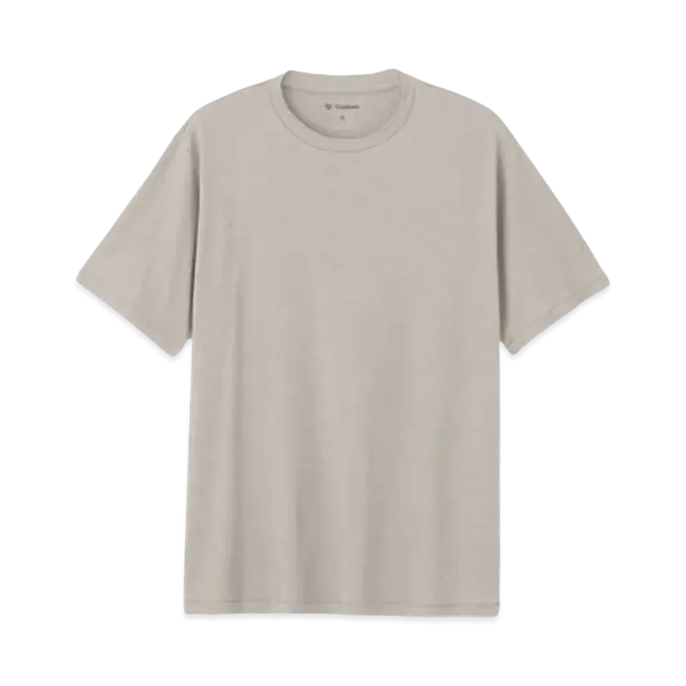 Goldwin Cotton Covered Yarn Smooth T-shirt (Unisex) "Moon Mist"