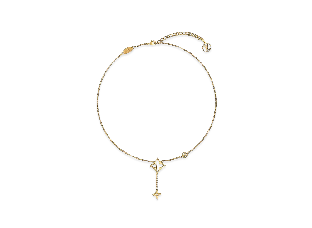 Louis Vuitton Women's Necklace LV Flowergram "Gold"