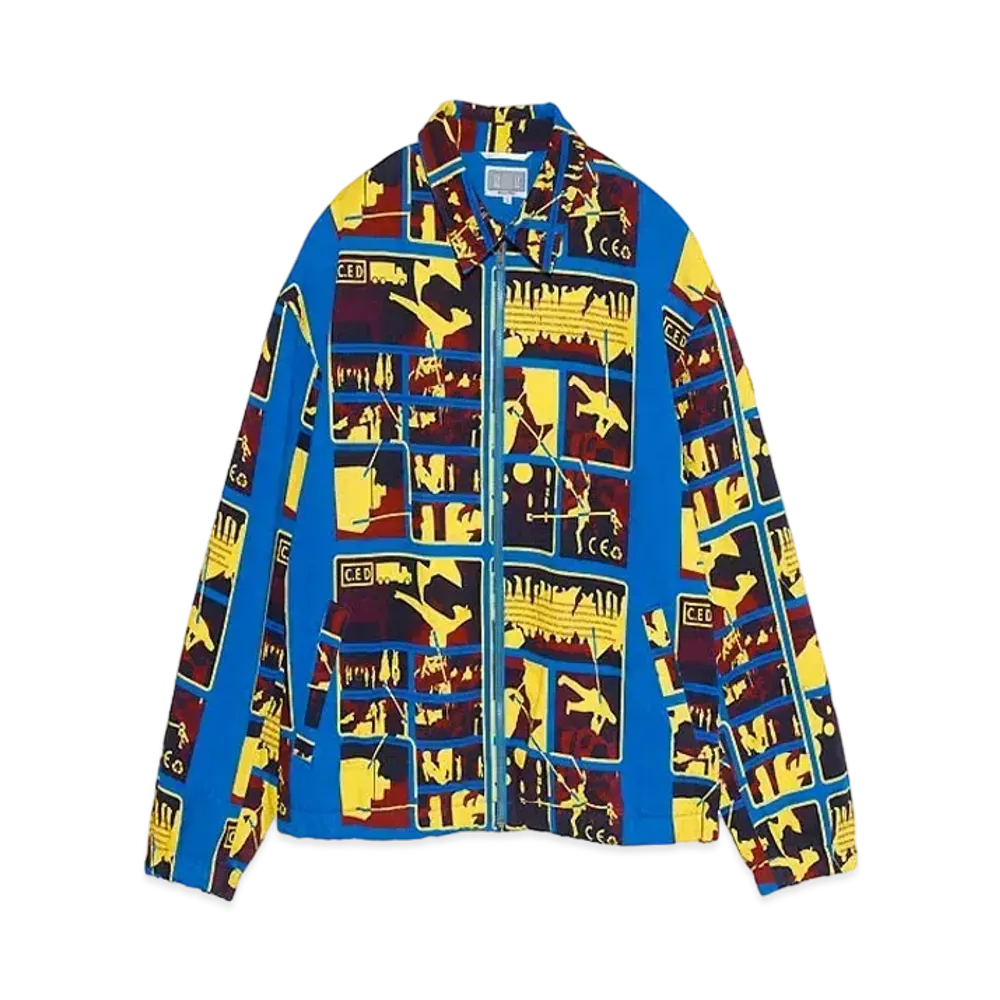 Cav Empt (C.E) CARD 2 ZIP JACKET "Multi"