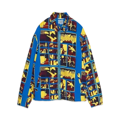 Cav Empt (C.E) CARD 2 ZIP JACKET "Multi"
