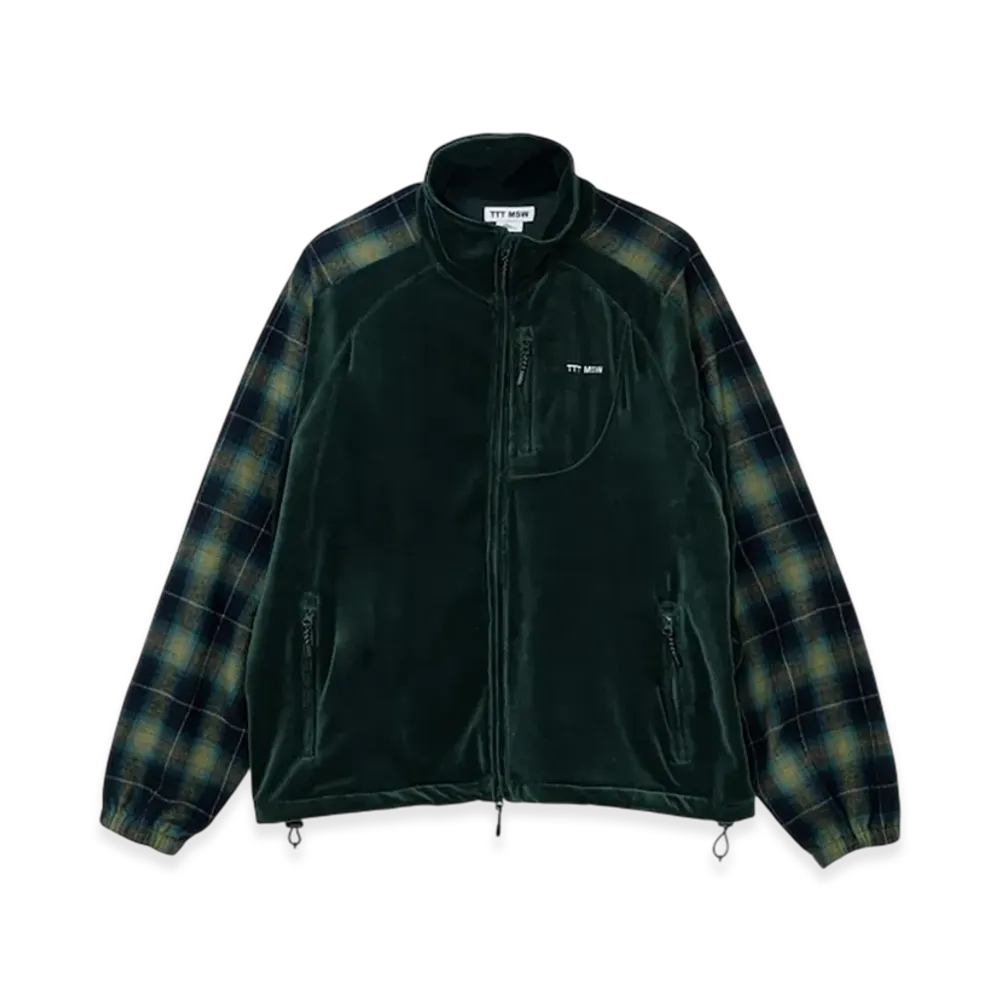 TTTMSW Velours Track Jacket "Green"