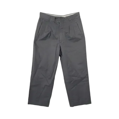 Maison Margiela Cotton Trousers Pants "Gray"