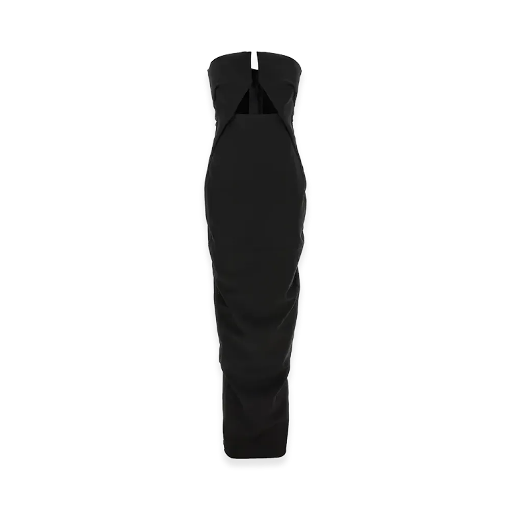 Rick Owens Women's Prong Gown' Dress "Black"