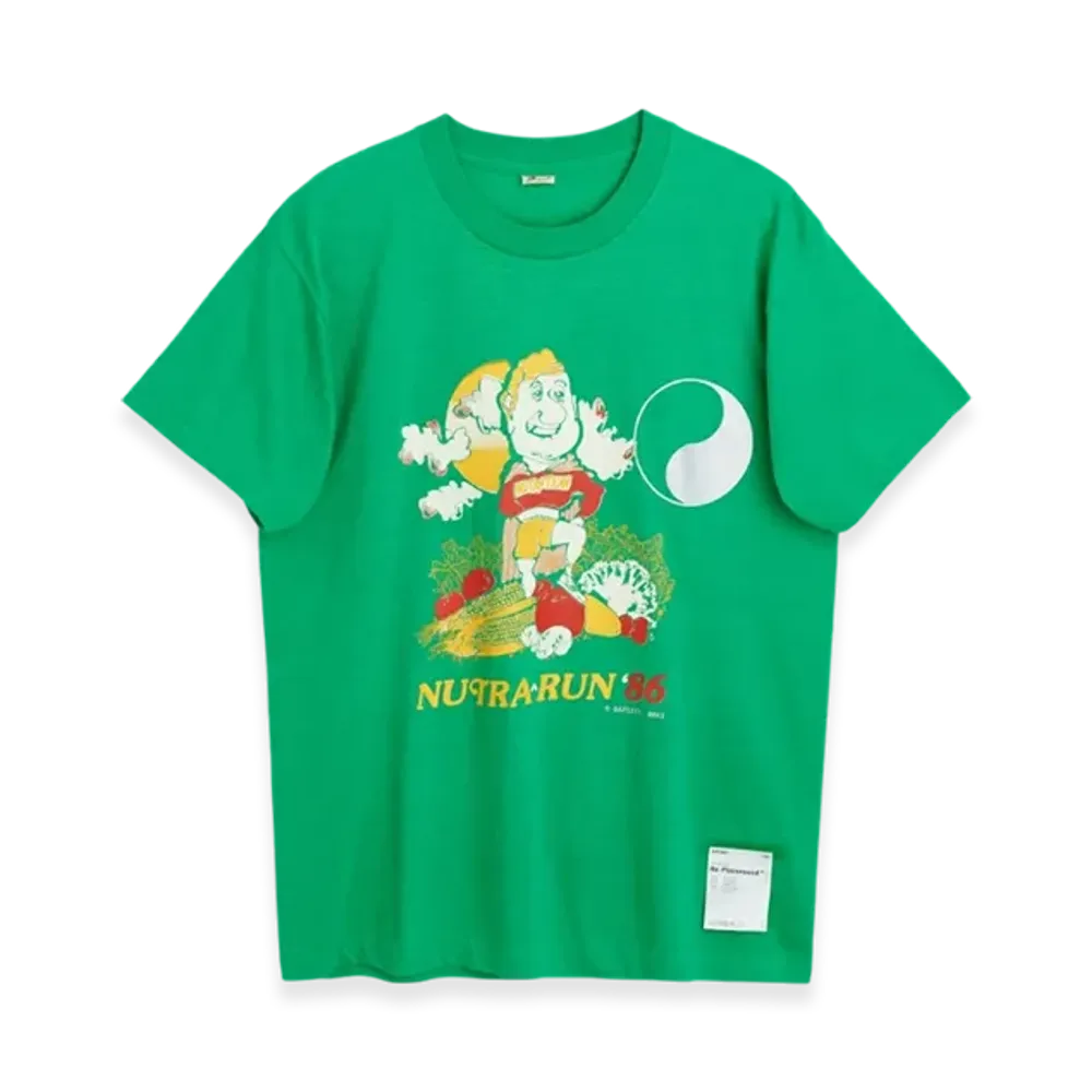 OUR LEGACY Work Shop Repossessed Marathon T-Shirt "Nutra Run"