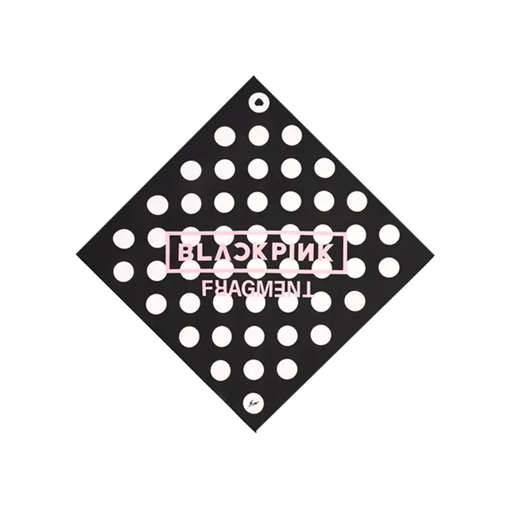 FRAGMENT x BLACKPINK Bandana "Black"