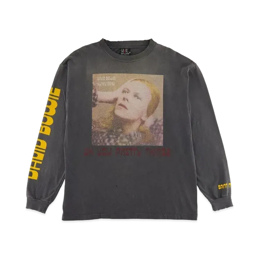 SAINT Mxxxxxx 22AW DB LS TEE "Black"
