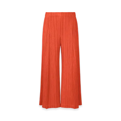 PLEATS PLEASE ISSEY MIYAKE Thicker Bottoms 1 "Bright Red"