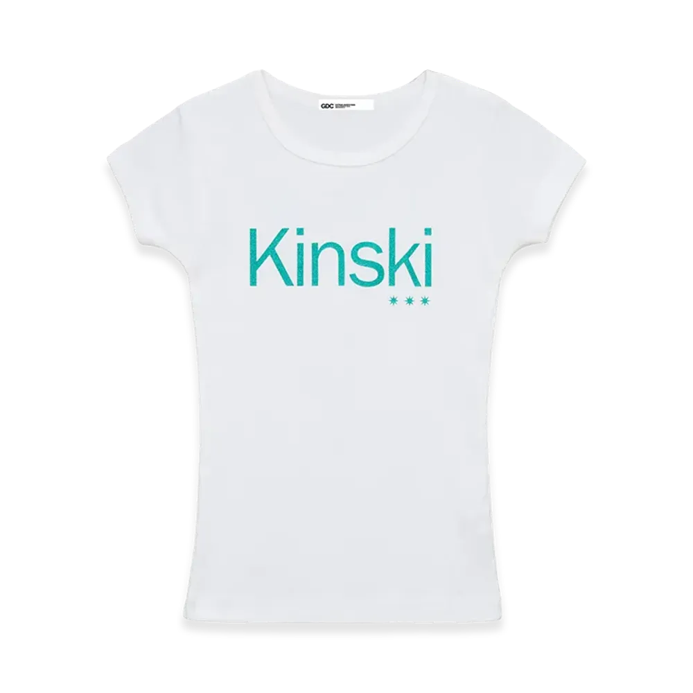 GDC Kinski Live Forever Mini Tee "White"