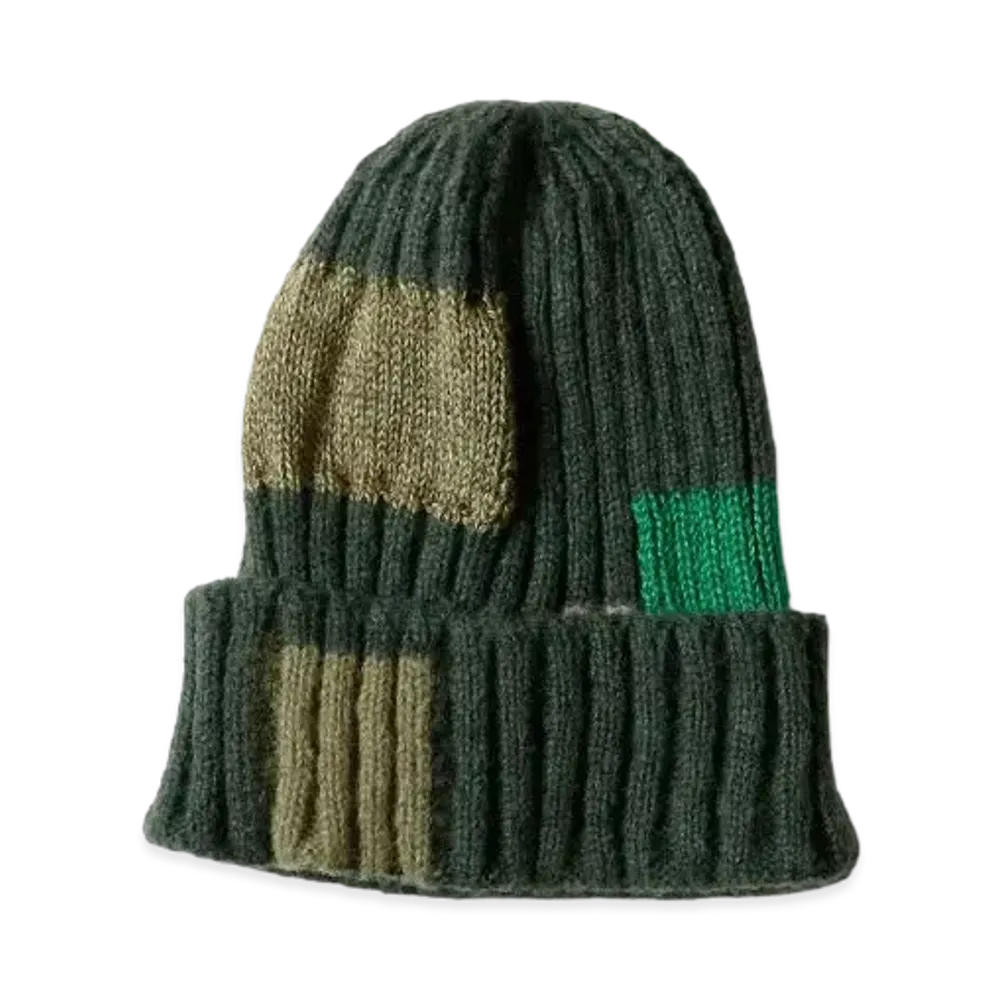 KAPITAL 5G Wool Knit Cap "Khaki"