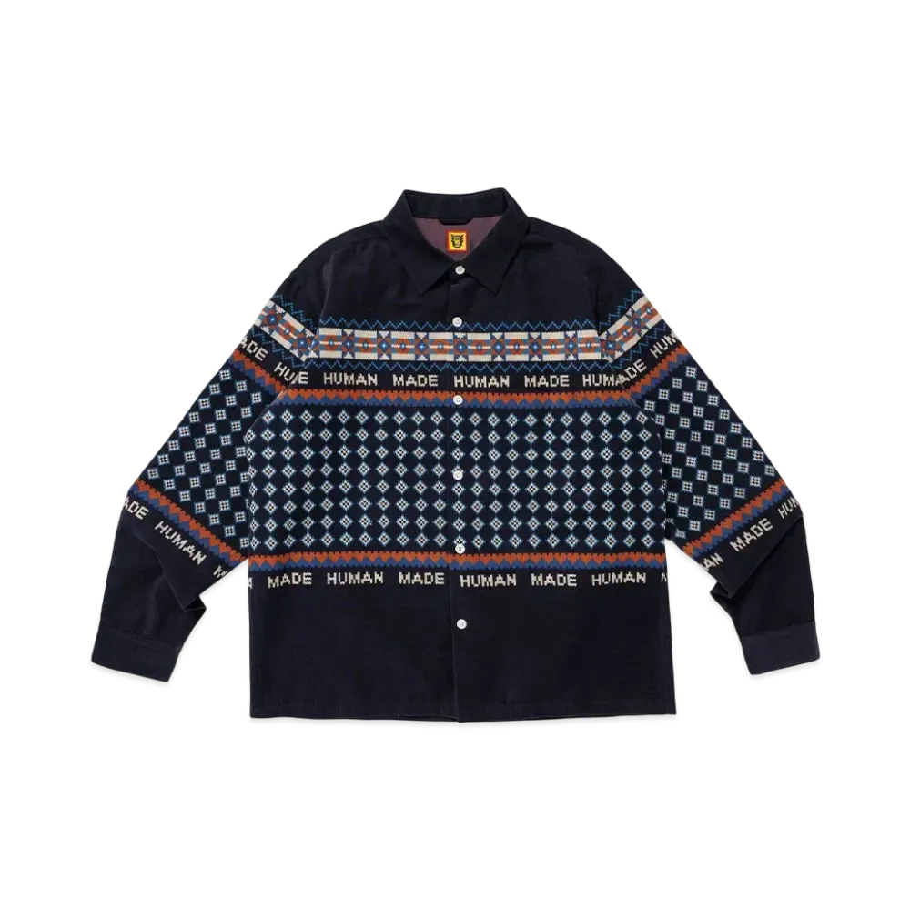 HUMAN MADE Nordic Shirt "Navy"