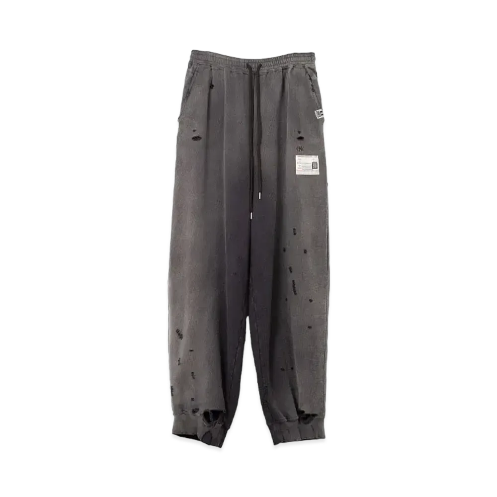 Maison MIHARA YASUHIRO Sun Faded Like Sweat Pants "Black"