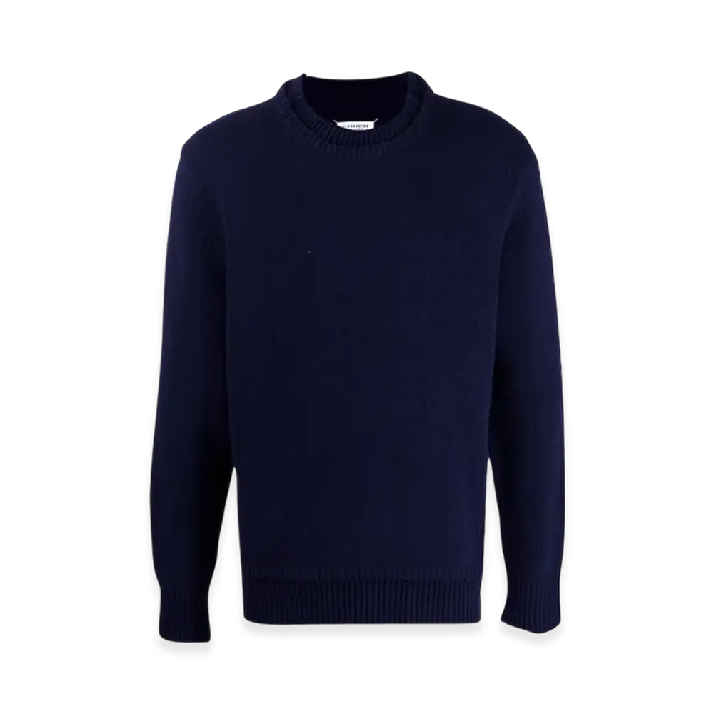 Maison Margiela Elbow Patch Sweater "Navy"