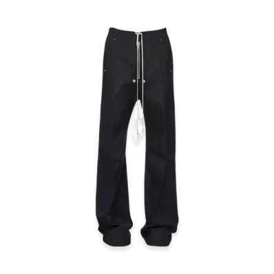 Rick Owens Hollywood Wide Bela Pants "Black"