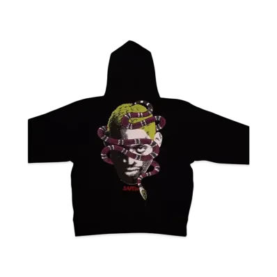 SAPEur Year of the Snake Hoodie "Black" A0025-043
