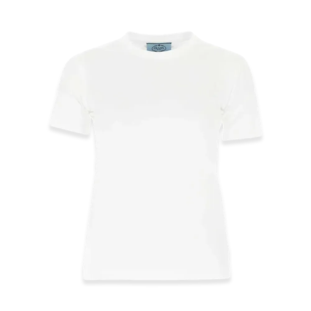PRADA Women's Cotton T-Shirt Set "White"