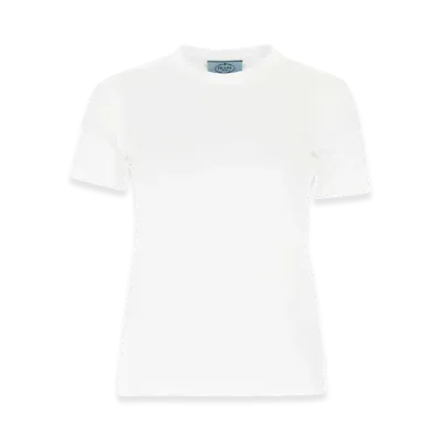 PRADA Women's Cotton T-Shirt Set "White"