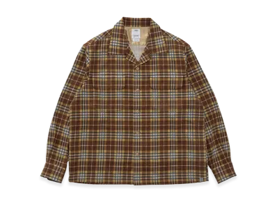 visvim Carrow Shirt Check L/S "Brown"