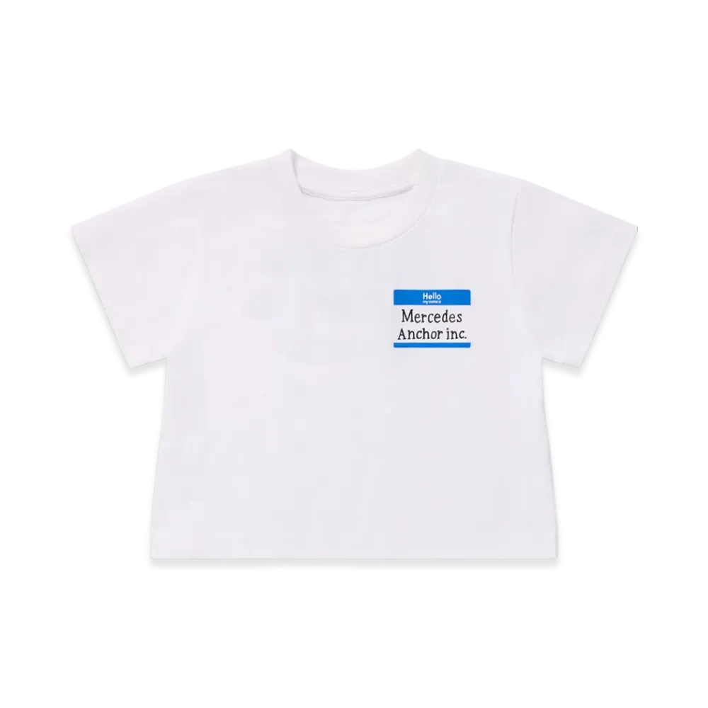 Mercedes Anchor inc. LABEL Kids Tee "White"