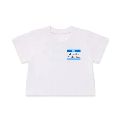 Mercedes Anchor inc. LABEL Kids Tee "White"