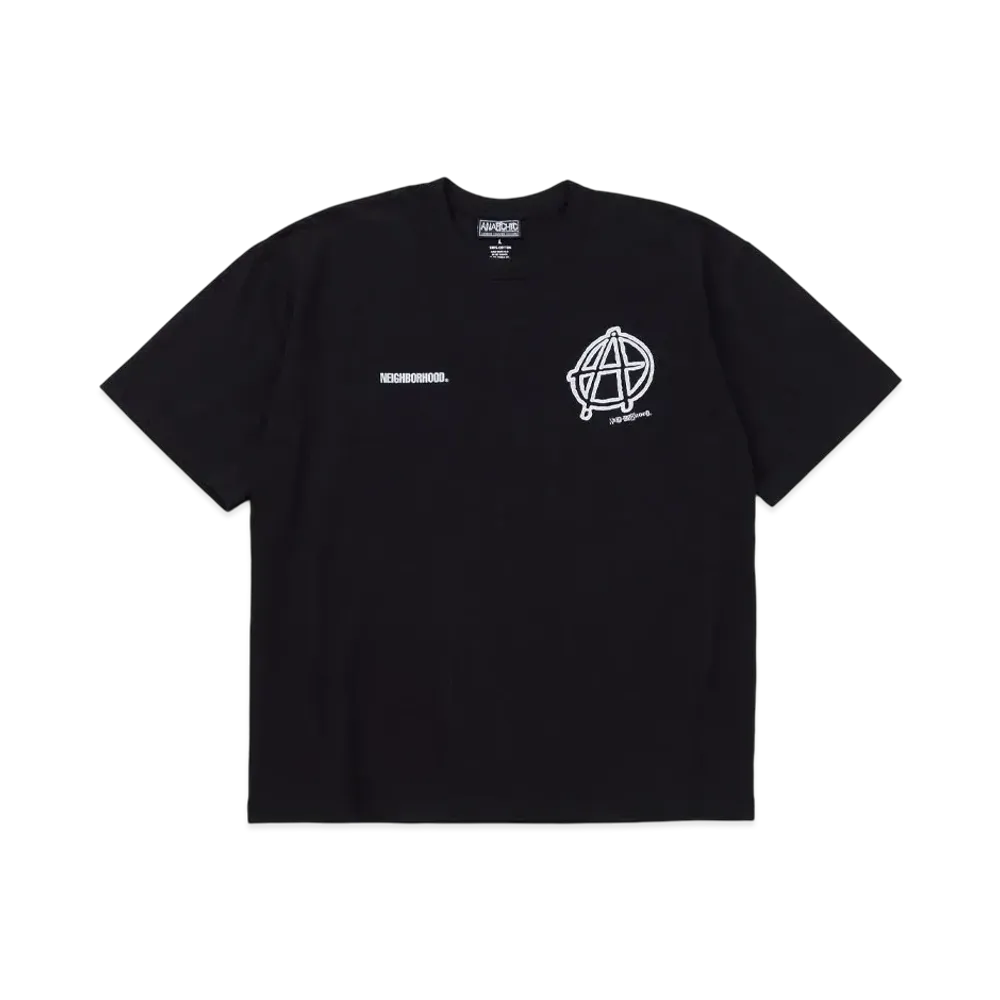 NEIGHBORHOOD ANARCHIC ADJUSTMENT . Tee SS-1 "Black"