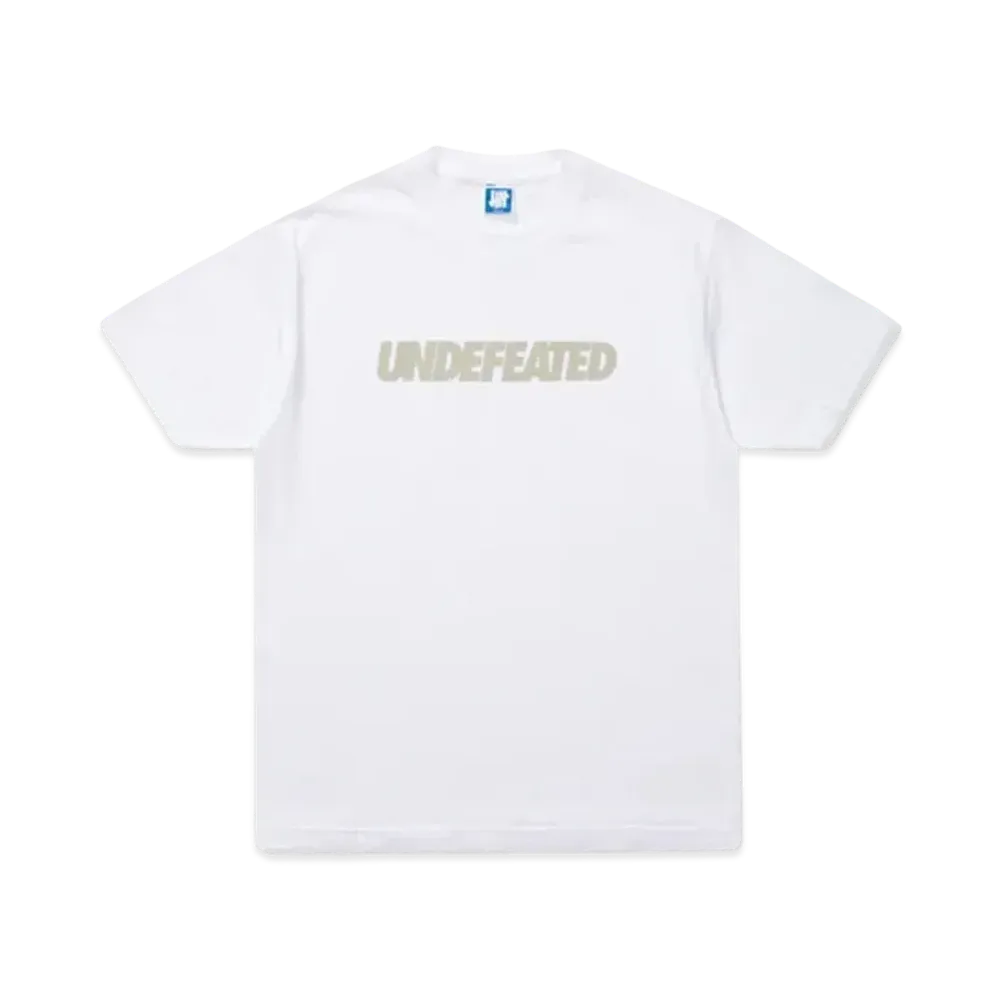 UNDEFEATED Logo S/S Tee "White"