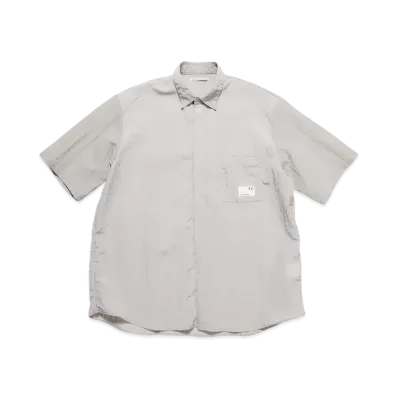 uniform experiment Crystal Nylon Ventilation Shirt "Gray"