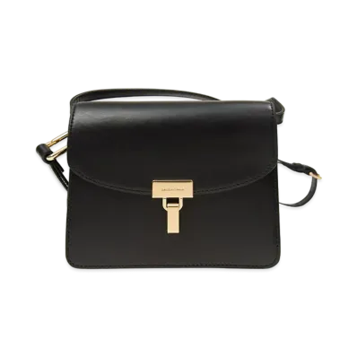 BALENCIAGA Leather Shoulder Bag "Black"
