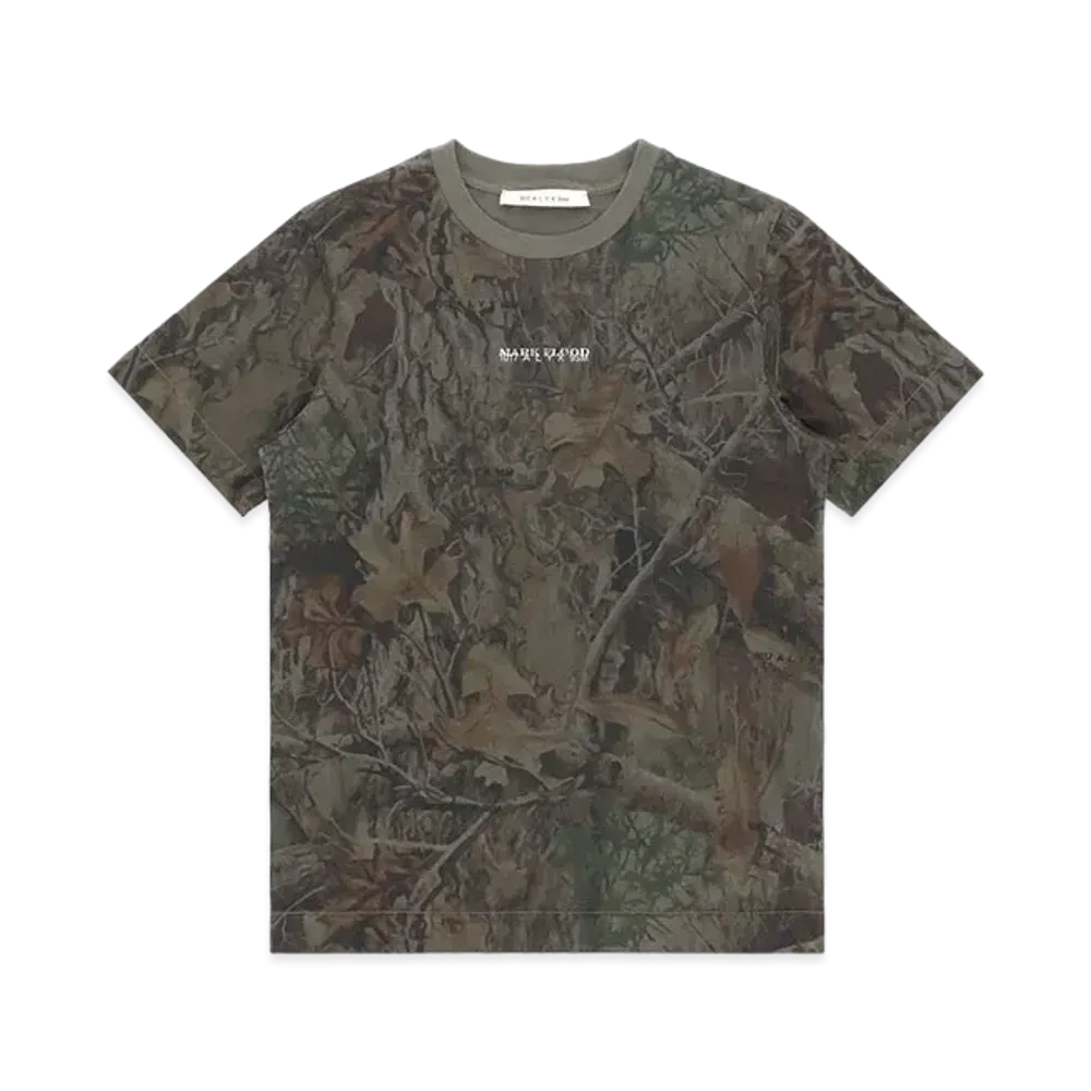 1017 ALYX 9SM Short Sleeve Camo T-shirt "Tree Camo"