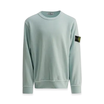 Stone Island Kids Sweatshirts "Light Blue"
