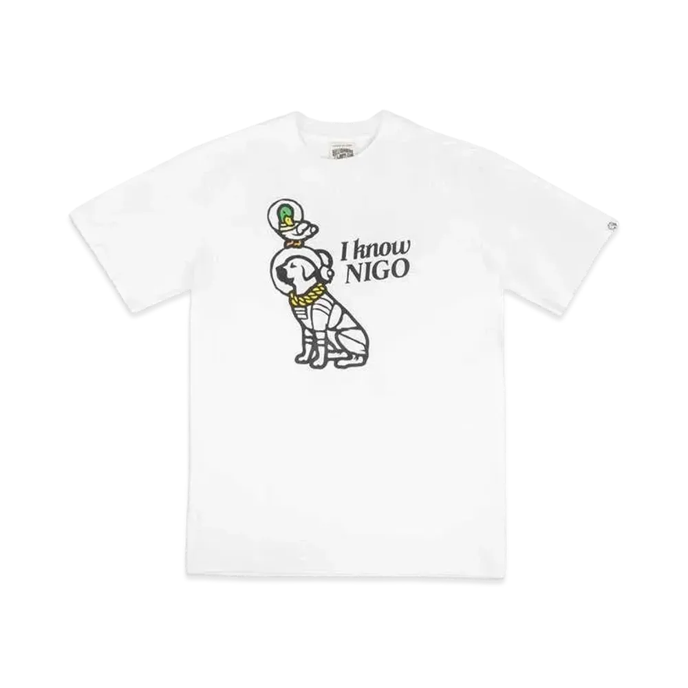 HUMAN MADE Billionaire Boys Club I KNOW NIGO T-SHIRT "White"