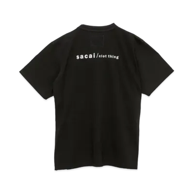 sacai sacai x CLOT T-Shirt "Black"