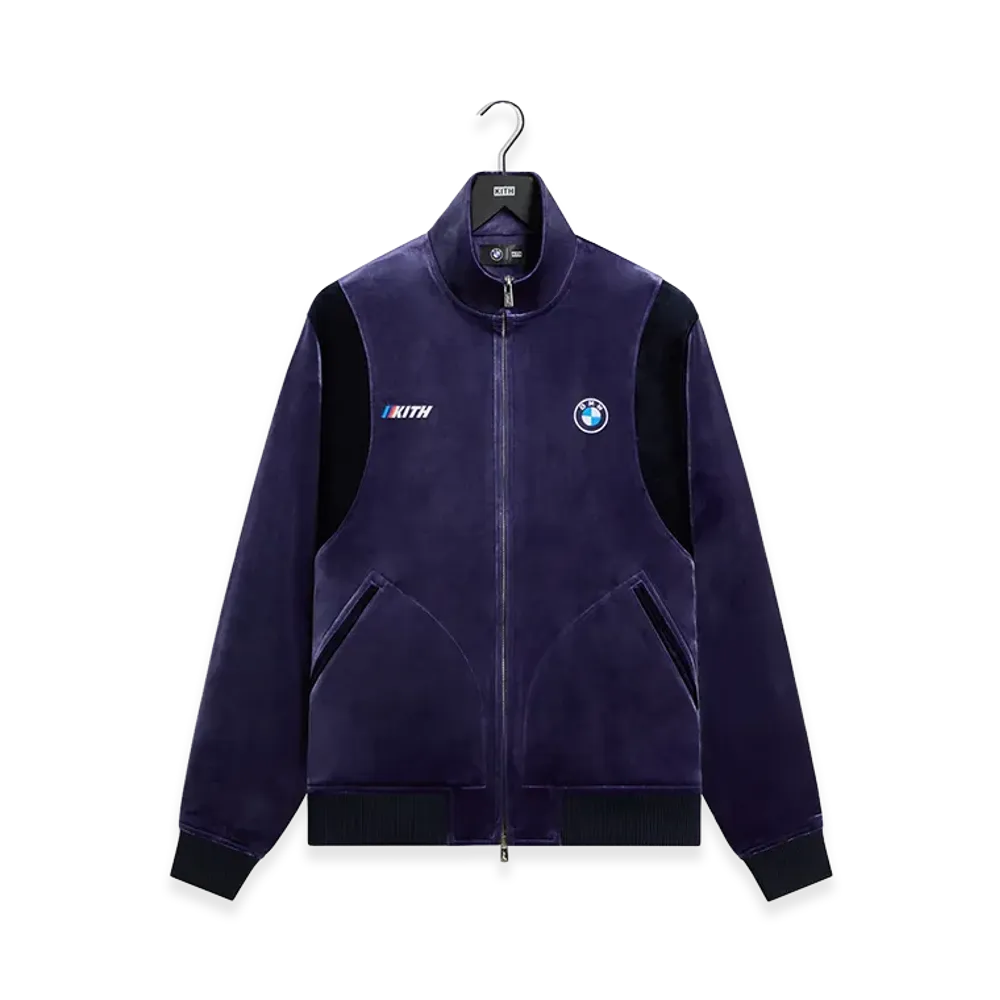 Kith x BMW Velvet Rui Track Jacket "Techno Violet"
