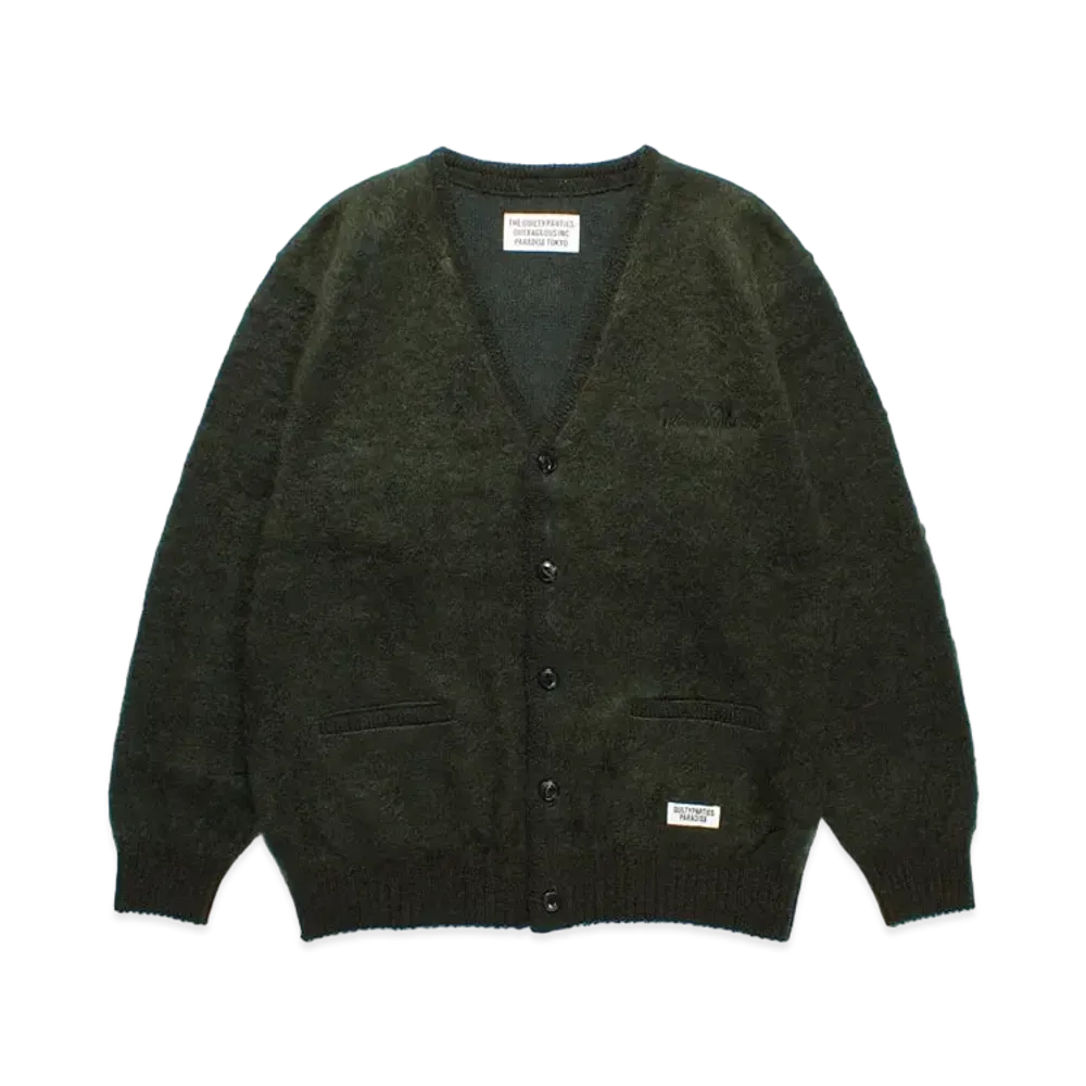 WACKO MARIA Mohair Knit Cardigan "Green"