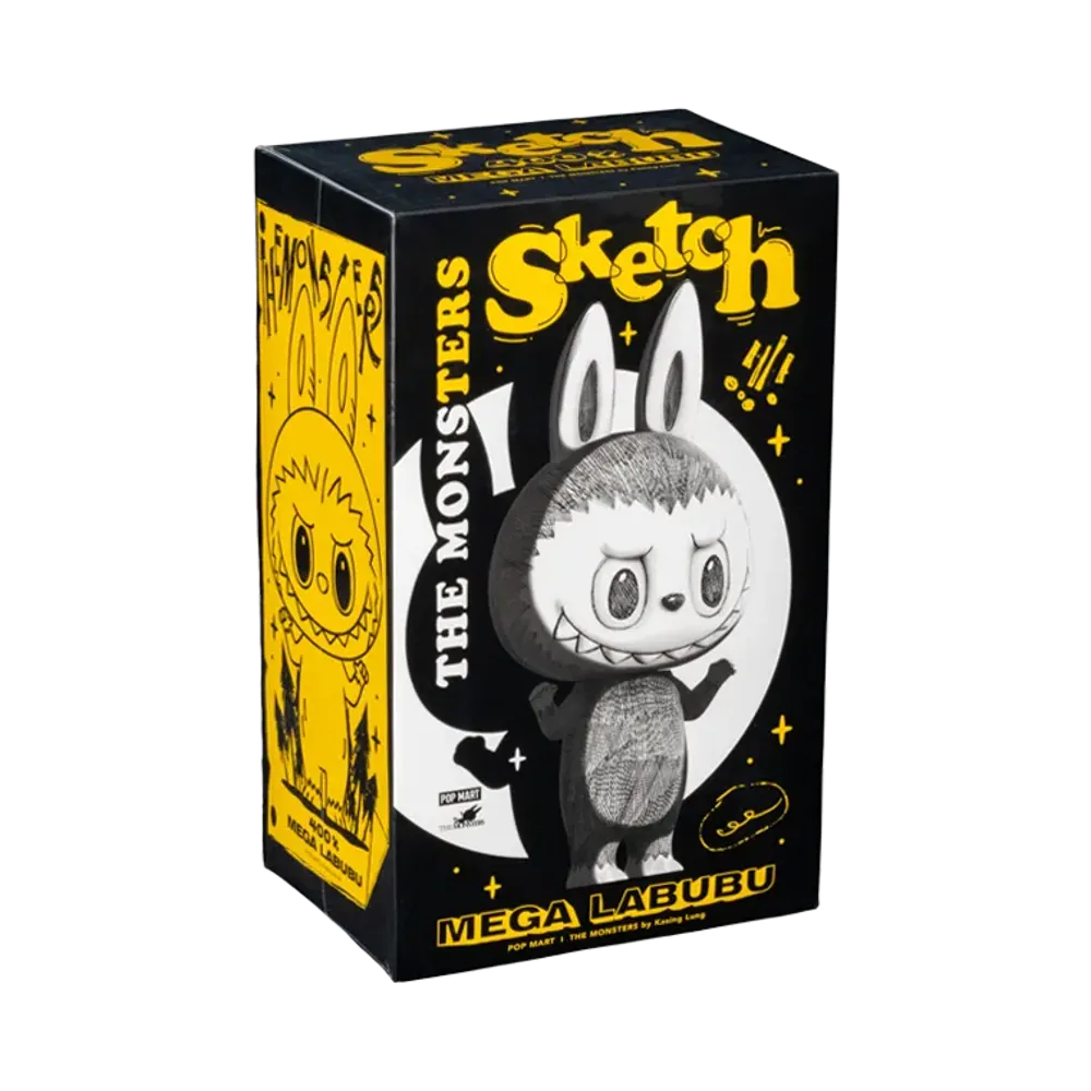 POP MART "MEGA COLLECTIONS" LABUBU 400% Sketch